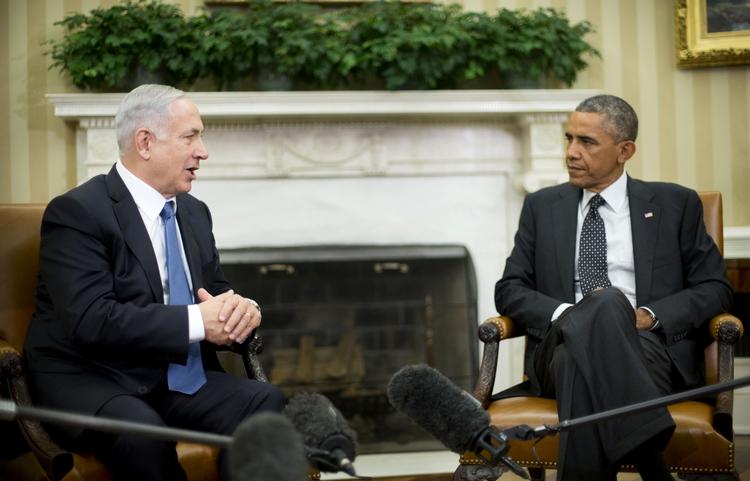 Dialog. Sidste efterår var Benjamin Netanyahu på besøg i Det Hvide Hus. På det seneste er forholdet mellem ham og Barack Obama kølnet. 