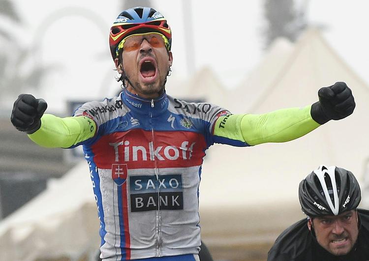 Vinder. Sagan hentede i sidste uge sæsonens første sejr. Det skete på 6. etape i Tirreno-Adriatico. 