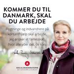 Valgfeber. Ny kampagne fra Socialdemokraterne sætter fokus på indvandring. 