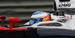 hjernerystelse. Fernando Alonso håber at være tilbage i sin McLaren-racer i weekenden. 
