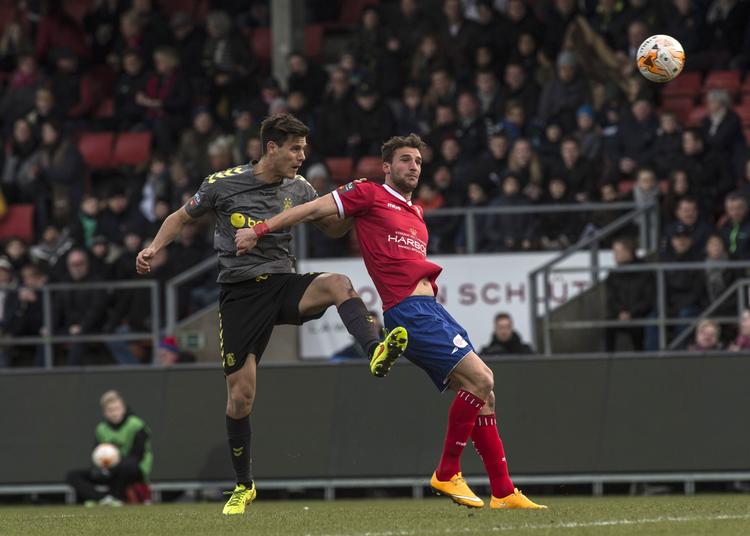 Matchvinder. Christian Nørgaard var en central og velspillende skikkelse på Brøndbys midtbane og scorede det enlige mål i første halvleg. 