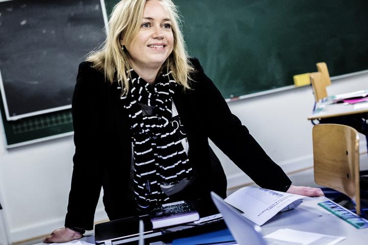 Vinder. Sidste år vandt Mette Teglers grundskoleprisen for sin undervisning. 