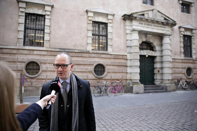 FORSVARER. Henrik Juel Halberg er forsvarer for en af de tiltalte i matchfixingsagen, der er for retten i dag. 