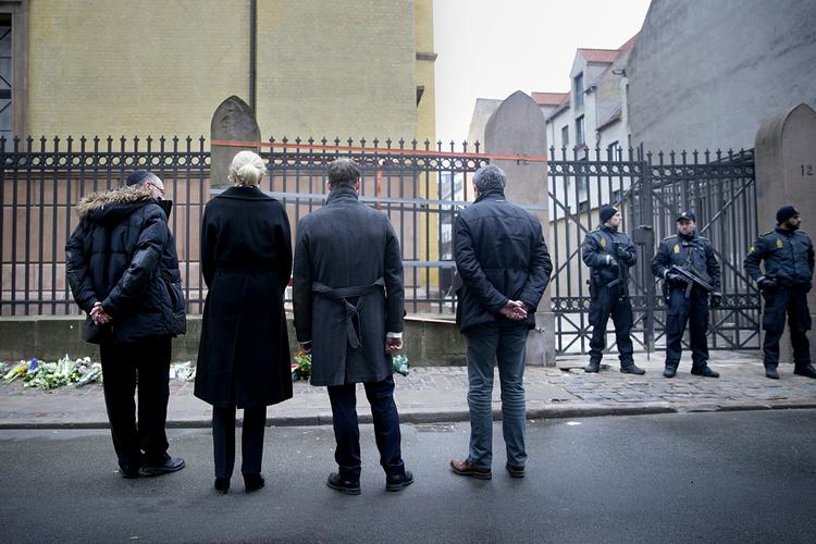 Sorg. Den 37-årige Dan Uzan blev skudt og dræbt forrige weekend, da han stod vagt ved synagogen. 