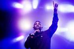 Imponerer. Kendrick Lamar, der her ses under en koncert på Vega, bjergtager anmelderne med sit nye, 80 minutter lange album. 