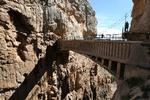 Solidt. Stien er blevet kraftigt udbygget og forstærket i de seneste årti. Foto: feriebolig-spanien.dk 