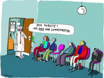 Brugerbetaling. Tegning: Jørn Villumsen. 