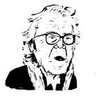 Lethsk. Digter og cykelsportekspert Jørgen Leth er eminent til at udlægge sportens enigmaer. Tegning: Philip Ytournel 