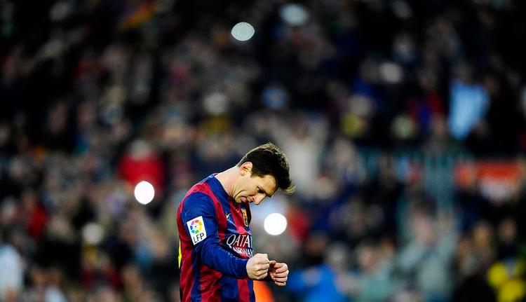 Eneren. Lionel Messi har scoret 19 gange allerede i 2015 og erobret topscorerværdigheden i La Liga fra Ronaldo. 