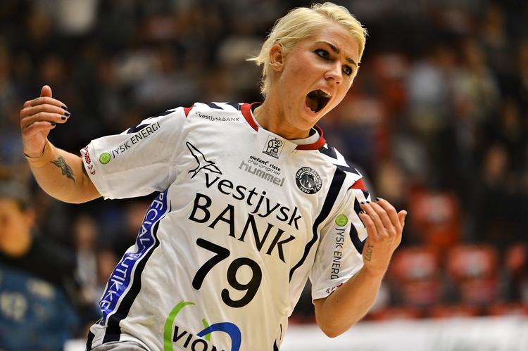 storsejr. Kristina Kristiansen spillede sig et stort skridt videre til DM-semifinalen med storsejren ude over Silkeborg-Voel. 