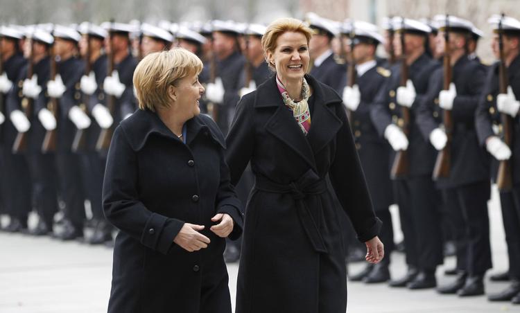 Statsledere. Thorning har tidligere været på statsbsøg i Tyskland, mens Merkel endnu har sit første besøg hos Thorning til gode. Det kommer i april. 
