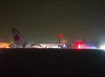 Ulykke. Air Canada fly 624 skred af banen ned 137 mennesker ombord. 