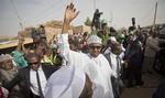 Føring. Den tildigere militærdiktator Gen Buhari har lagt sig i spidsen og kan ende som ny folkevalgt præsident i Nigeria. 