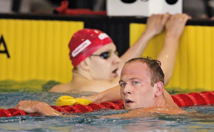 KRAVTID. Selv om Mads Glæsner var under VM-kravtiden i 400 meter fri, må han afvente et stævne i Toronto, før han er sikker på at komme med til Kazan. 