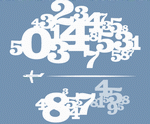 8-tallet betyder blandt mange kinesere held, mens mange flyselskaber holder sig fra at give dere fly numrene 13 og 666. Illustration: Jens Mørch 