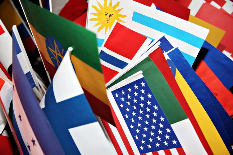 Hyldest. Det skal ses som en hyldest til grundloven, når flagene fra 106 nationer hejses i Albertslund på grundlovsdag. 