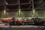 Der er masser af smadder i 'Fast and Furious'-filmene. Her et sammenstød mellem to rivaler fra den syvende film.  