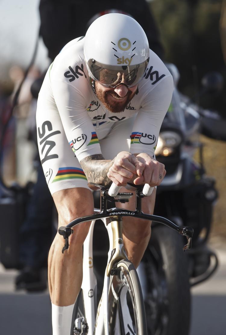 Vinder. Wiggins hentede en sidste triumf i sin paradedisciplin enkeltstart. 