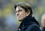 0-0. Brøndbys cheftræner Thomas Frank havde forsøgt at indstille sine spillere på den dårlige bane. 