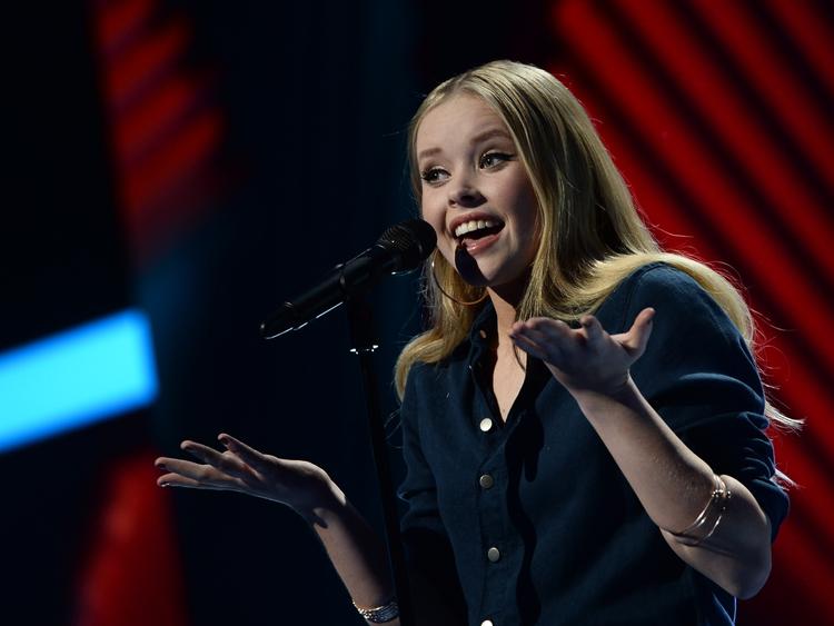 Talent. Emilie Esther tog sejren i ottende sæson af 'X Factor'. 