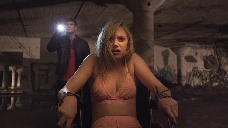 Forfulgt. 21-årige Maika Monroe spiller hovedrollen i aktuelle 'It Follows'. 