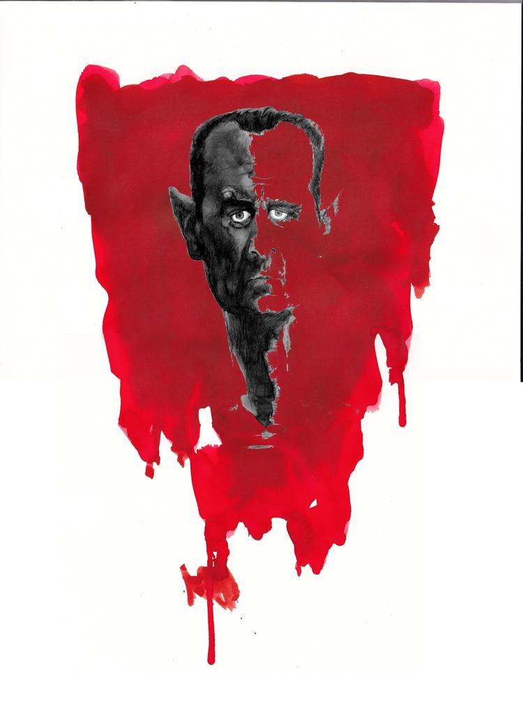 Tegning. Roald Als 