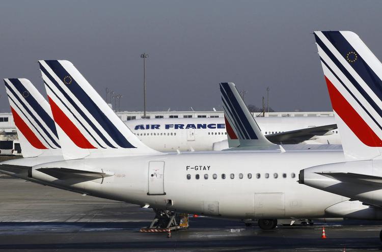 Afgang. Trods strejke i Frankrig afgår de fleste Air France-fly helt normalt fra Danmark. 