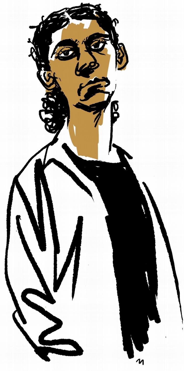 JAJA. Brændende digte løb med æren.  Nu venter det store udland. Hvad mon der sker i Sverige? Tegning: Mette Dreyer 