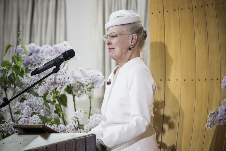 Monark. Fejringen af dronning Margrethe blev allerede indledt i den forgangne uge i Aarhus. 