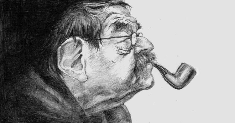 Tegning. Roald Als 