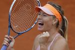 13,5 millioner kroner er den kontante belønning, hvis Maria Sharapova kan gentages sidste års triumf i French Open 