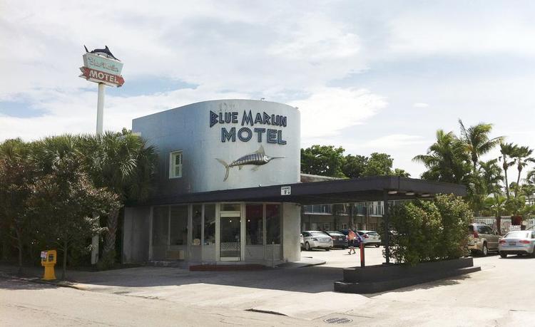 Cool. Motellet Blue Marlin ligger behageligt  tilbagetrukket fra alle festlighederne i Key West. 