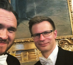 Tillykke. Fødevareminister Dan Jørgensen sendte et diskret #tillykkemargrethe sammen med et billede af sig selv og skatteminister Benny Engelbrecht fra gårsdagens taffel på Christiansborg. 