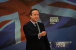 Premierminister. David Cameron glimrede ved sit fravær ved partilederdebatten. 