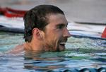 VINDER. I 100 meter butterfly var Michael Phelps to et halvt sekund fra sin verdensrekord, men han er også blevet trænet sønder og sammen op til comebackstævnet i Arizona. 