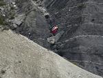 styrt. Sådan så det ud i De Franske Alper efter at et fly fra Germanwings 24. marts bragede mod en bjergsiden med 150 mennesker ombord. 