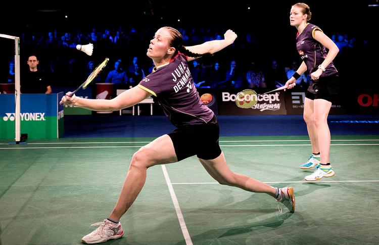 Udelukket. Kamilla Rytter Juhl og Christinna Pedersen skulle have været til Surdiman Cup i Kina om en måned. Den tur bliver ikke til noget. En sponsorstrid er kommet i vejen. 