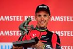 OPTIMIST. Sidste års vinder, belgierenPhilippe Gilbert, tror på, at han kangentage succesen i dagens AmstelGold Race. 