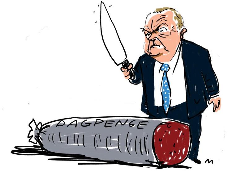 Tegning. Mette Dreyer 