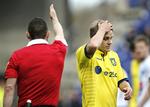 0-1. Brøndby formåede ikke at knække Hobros kampvilje. 