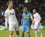 2-0. Nicolai Jørgensen (tv) viser sin glæde over FCK's føringsmål mod FCN. 
