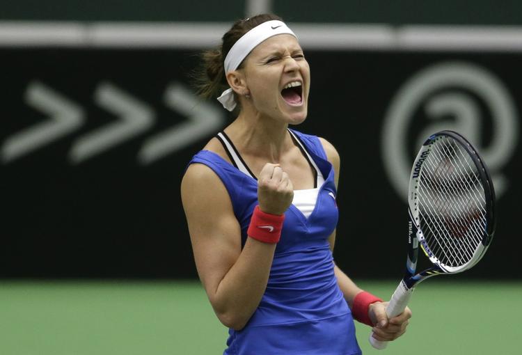 Succes. Lucie Safarova var i weekenden med til at spille Tjekkiet i finalen i Fed Cup mod Rusland senere på året. 