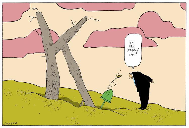 Tegning: Jørn Saabye 