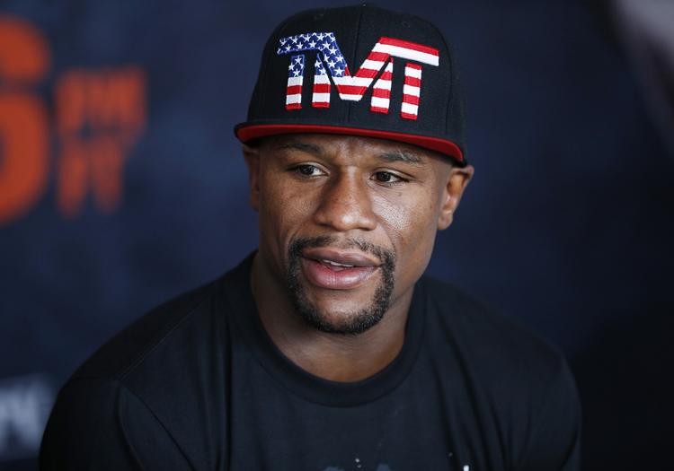Champ. Mayweather har aldrig tabt en professionel kamp. 