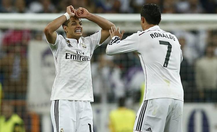 Triumf. Reserven Hernandez (tv) holdt Real Madrids forsvarende mestre inde i titelkampen. 