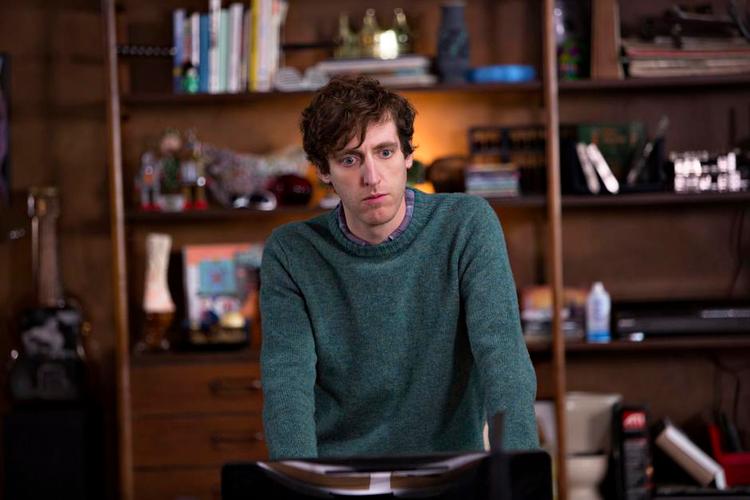 Gulddreng. Thomas Middleditch spiller den nervøst anlagte Richard Hendricks, der står bag Pied Pipers geniale algoritme. 