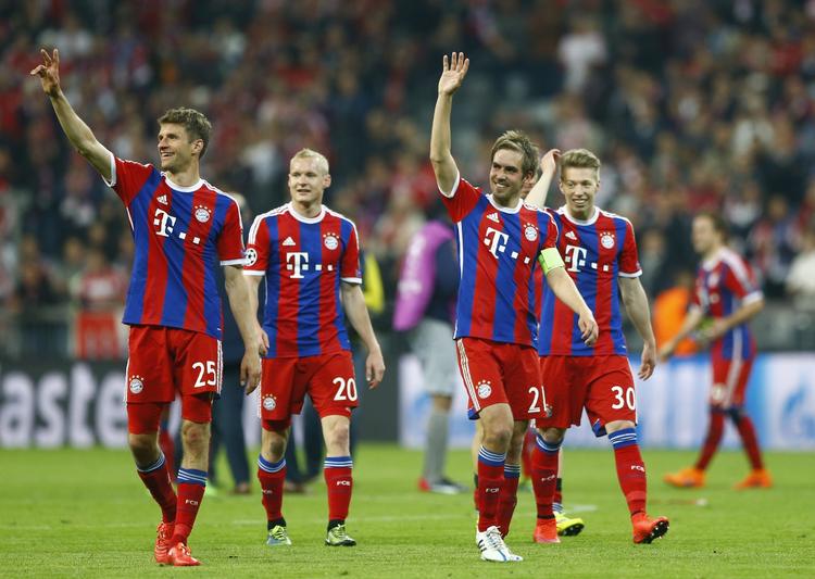 FAVORITTER? Gør Bayern Münchens suveræne 6-1-sejr over FC Porto tyskerne til favoritter i Champions League? Panelet vurderer de fire holds styrkeforhold med hjerter. 