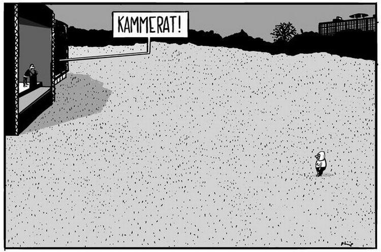 Tegning. Philip Ytournel 