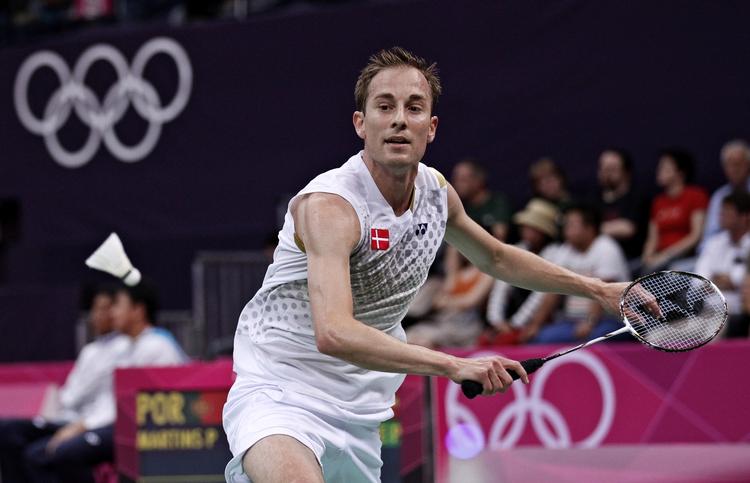 suces. Peter Gade vandt fem VM-medaljer i sin aktive karriere, men aldrig OL-metal. Her er han ved OL i London. 
