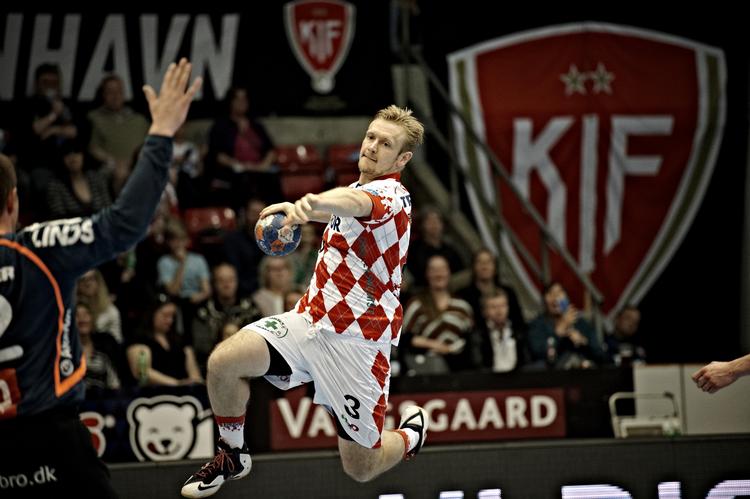 hopskud. Veteranen bidrog til hjemmeholdets sejr med to mål. 